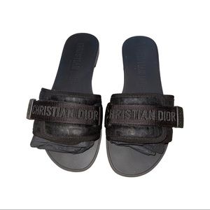 Christian Dior Oblique Noir Sandal